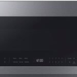 Samsung - 2.1 Cu. Ft. Over-the-Range Microwave with Sensor Cooking and Wi-Fi Connectivity - Stainless Steel