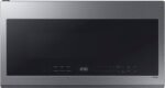Samsung 2.1 Cu. Ft. Over-the-Range Microwave Sensor Cooking Wi-Fi Connectivity Stainless Steel from Kings Outlet