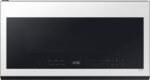 Samsung - Bespoke 2.1 Cu. Ft. Over-the-Range Microwave with Sensor Cooking and Wi-Fi Connectivity - White Glass