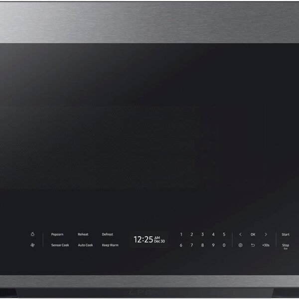 Samsung Bespoke 2.1 Cu. Ft. Over-the-Range Microwave Sensor Cooking Auto Dimming Glass Touch Controls from Kings Outlet