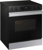 Samsung - Bespoke 6.3 Cu. Ft. Slide-In Electric Range with Precision Knobs - Stainless Steel - Image 6
