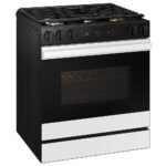 Samsung - Bespoke 6.0 Cu. Ft. Slide-In Gas Range with Air Sous Vide - White Glass - Image 4