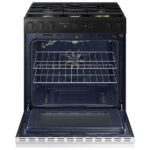 Samsung - Bespoke 6.0 Cu. Ft. Slide-In Gas Range with Air Sous Vide - White Glass - Image 7