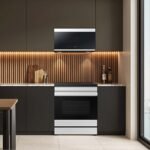 Samsung - Bespoke 6.3 Cu. Ft. Slide-In Electric Induction Range with Ambient Edge Lighting - White Glass - Image 2