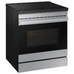Samsung - Bespoke 6.3 Cu. Ft. Slide-In Electric Induction Range with Ambient Edge Lighting - Stainless Steel - Image 7
