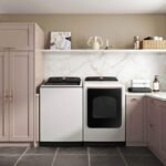 Samsung - 5.5 Cu. Ft. High-Efficiency Smart Top Load Washer with Auto Dispense System - Ivory - Image 3