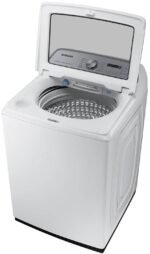 Samsung - 5.2 Cu. Ft. High-Efficiency Smart Top Load Washer with Super Speed Wash - White - Image 6