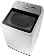 Samsung - 5.2 Cu. Ft. High-Efficiency Smart Top Load Washer with Super Speed Wash - White - Image 7