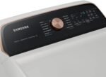 Samsung - 7.4 Cu. Ft. Smart Electric Dryer with Steam and Sensor Dry - Ivory - Image 7