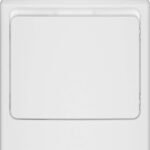 GE - 7.2 Cu. Ft. Electric Dryer with Long Venting up to 120 Ft - White with Matte Black