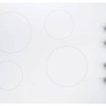 GE - 30" Built-In Electric Cooktop - White