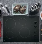 GE 30" Built-In Electric Cooktop Black from Kings Outlet