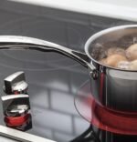 GE 30" Built-In Electric Cooktop Stainless Steel on Black from Kings Outlet