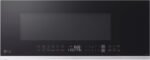 LG - 1.3 Cu. Ft. Low-Profile Over-The-Range Microwave with Sensor Cook and Zero Clearance Door - Black