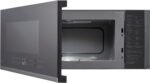 LG - 1.3 Cu. Ft. Low-Profile Over-The-Range Microwave with Sensor Cook and Zero Clearance Door - Black - Image 5