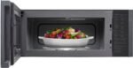 LG - 1.3 Cu. Ft. Low-Profile Over-The-Range Microwave with Sensor Cook and Zero Clearance Door - Black - Image 7