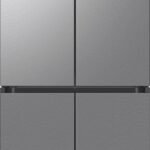 Samsung - Bespoke 29 Cu. Ft. 4-Door Flex French Door Refrigerator with Beverage Center - Stainless Steel