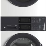 Electrolux - Laundry Tower Single Unit Front Load 4.4 Cu. Ft. Washer & 8 Cu. Ft. Electric Dryer - White