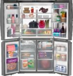 GE Profile 28 Cu. Ft. 4-Door French Door Smart Refrigerator Fully Convertible Temperature Zone from Kings Outlet
