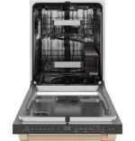 Café - 24" Top Control Smart Built-In Stainless Steel Tub Dishwasher with 3rd Rack, UltraWash and 44 dBA - Matte White - Image 5