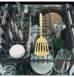 Café - 24" Top Control Smart Built-In Stainless Steel Tub Dishwasher with 3rd Rack, UltraWash and 44 dBA - Matte White - Image 3