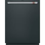 Café - 24" Top Control Smart Built-In Stainless Steel Tub Dishwasher with 3rd Rack, UltraWash and 44 dBA - Matte Black