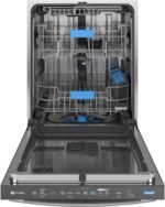 GE Profile 24" Top Control Smart Built-In Stainless Steel Tub Dishwasher 3rd Rack Dedicated from Kings Outlet