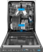 GE Profile 24" Top Control Smart Built-In Stainless Steel Tub Dishwasher 3rd Rack Dedicated from Kings Outlet