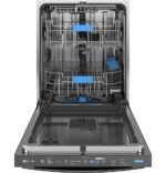 GE Profile 24" Top Control Smart Built-In Stainless Steel Tub Dishwasher 3rd Rack Dedicated from Kings Outlet