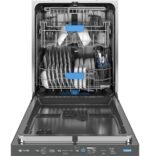 GE Profile 24" Top Control Smart Built-In Stainless Steel Tub Dishwasher 3rd Rack Dedicated from Kings Outlet