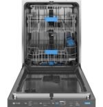 GE Profile 24" Top Control Smart Built-In Stainless Steel Tub Dishwasher 3rd Rack Microban from Kings Outlet