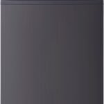 LG - 5.5 Cu. Ft. High Efficiency Smart Top Load Washer with EasyUnload - Matte Black