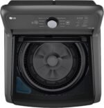 LG 4.1 Cu. Ft. High-Efficiency Top Load Washer TurboDrum Technology Monochrome Grey from Kings Outlet