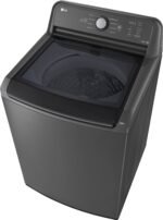 LG 4.1 Cu. Ft. High-Efficiency Top Load Washer TurboDrum Technology Monochrome Grey from Kings Outlet