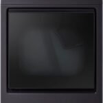 LG - 7.3 Cu. Ft. Smart Gas Dryer with Steam and EasyLoad Door - Matte Black