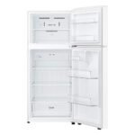 LG - 17.5 Cu. Ft. Garage Ready Top-Freezer Refrigerator with Reversible Doors - White - Image 4