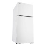 LG - 17.5 Cu. Ft. Garage Ready Top-Freezer Refrigerator with Reversible Doors - White - Image 7