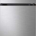 LG - 17.5 Cu. Ft. Garage Ready Top-Freezer Refrigerator with Reversible Doors - Stainless Steel