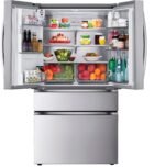 LG Counter-Depth MAX 24.5 Cu. Ft. 4-Door French Door Smart Refrigerator Full-Convert Drawer Stainless from Kings Outlet