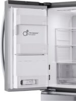 LG Counter-Depth MAX 24.5 Cu. Ft. 4-Door French Door Smart Refrigerator Full-Convert Drawer Stainless from Kings Outlet