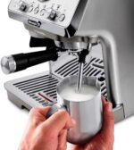 De Longhi La Specialista Arte Evo Espresso Machine Cold Brew Stainless Steel from Kings Outlet