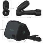 RevAir - Reverse-Air Hair Dryer with Hair Clips - Black - Image 3