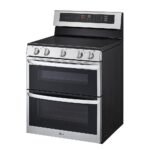LG - 7.3 Cu. Ft. Freestanding Double Oven Electric True Convection Range with EasyClean and Air Fry - Stainless Steel - Image 5