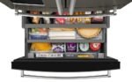 KitchenAid - 26 cu. ft. French Door Refrigerator with Ice and Water Dispenser - Black Stainless Steel - Image 5