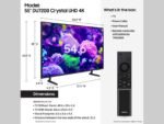 Samsung 55" Class DU7200 Series Crystal UHD 4K Smart Tizen TV 2024 from Kings Outlet