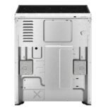 GE - 5.3 Cu. Ft. Slide-In Electric Convection Range with Steam Cleaning and EasyWash Oven Tray - White - Image 4