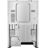 GE - 5.3 Cu. Ft. Freestanding Electric Convection Range with Steam Cleaning and EasyWash Tray - White - Image 4