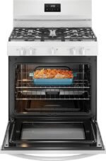 Frigidaire - 5.1 Cu. Ft Freestanding Gas Range with Quick Boil Burner - White - Image 4