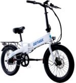 GoTrax - Z4 LITE Folding eBike w/ 25mi Max Operating Range and 20mph Max Speed - White - Image 2