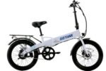 GoTrax - Z4 LITE Folding eBike w/ 25mi Max Operating Range and 20mph Max Speed - White - Image 3